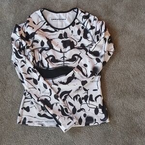 Off-white Shirt & Leggings 2 Piece